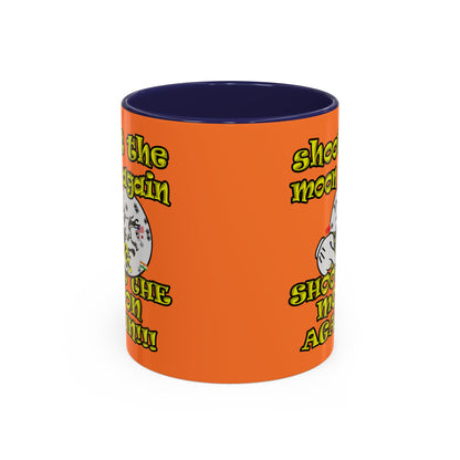 shoot the moon again - Accent Mug (crusta)