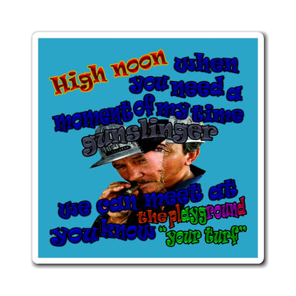 high noon - Magnets - (turquoise)