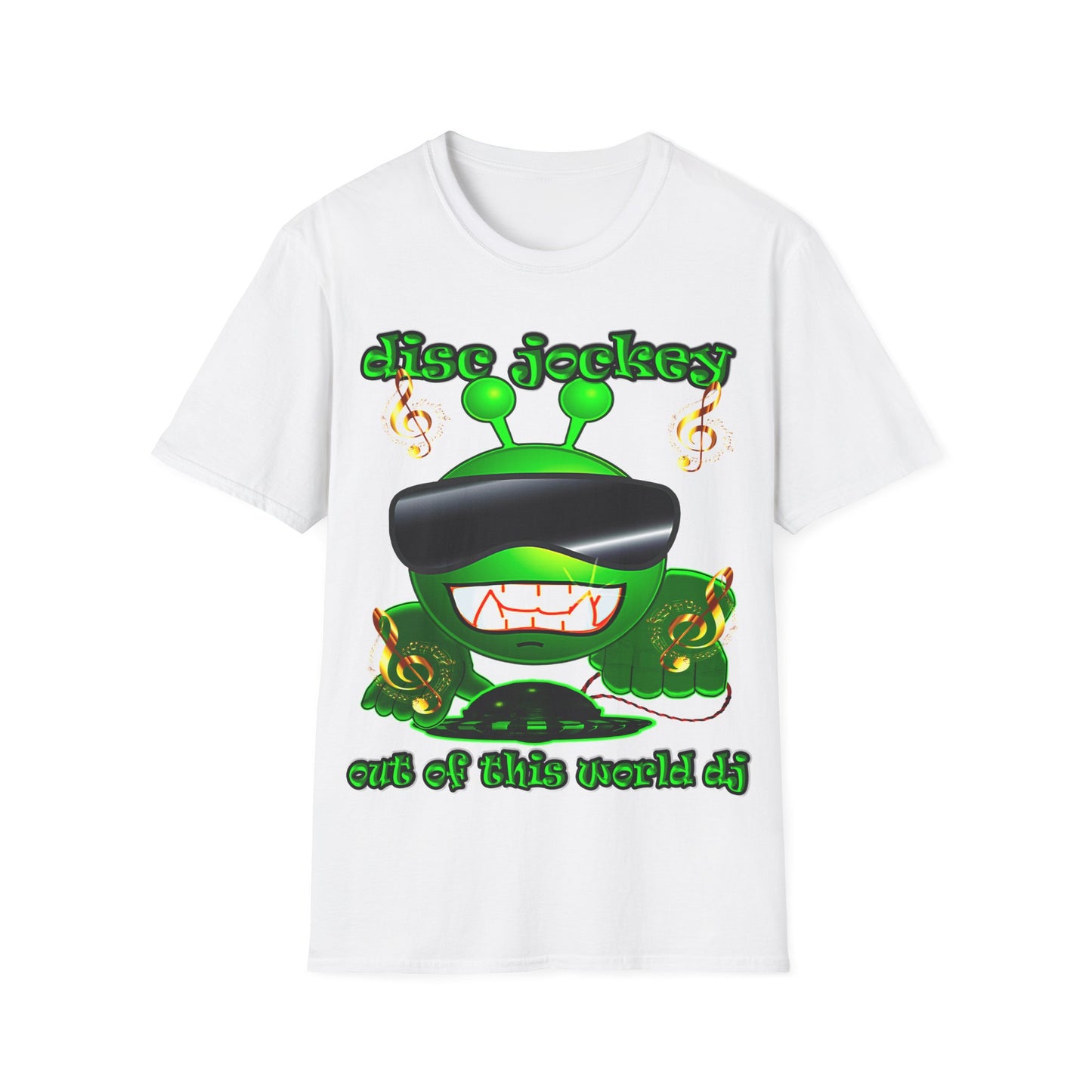 disc jockey - Unisex Softstyle T-Shirt