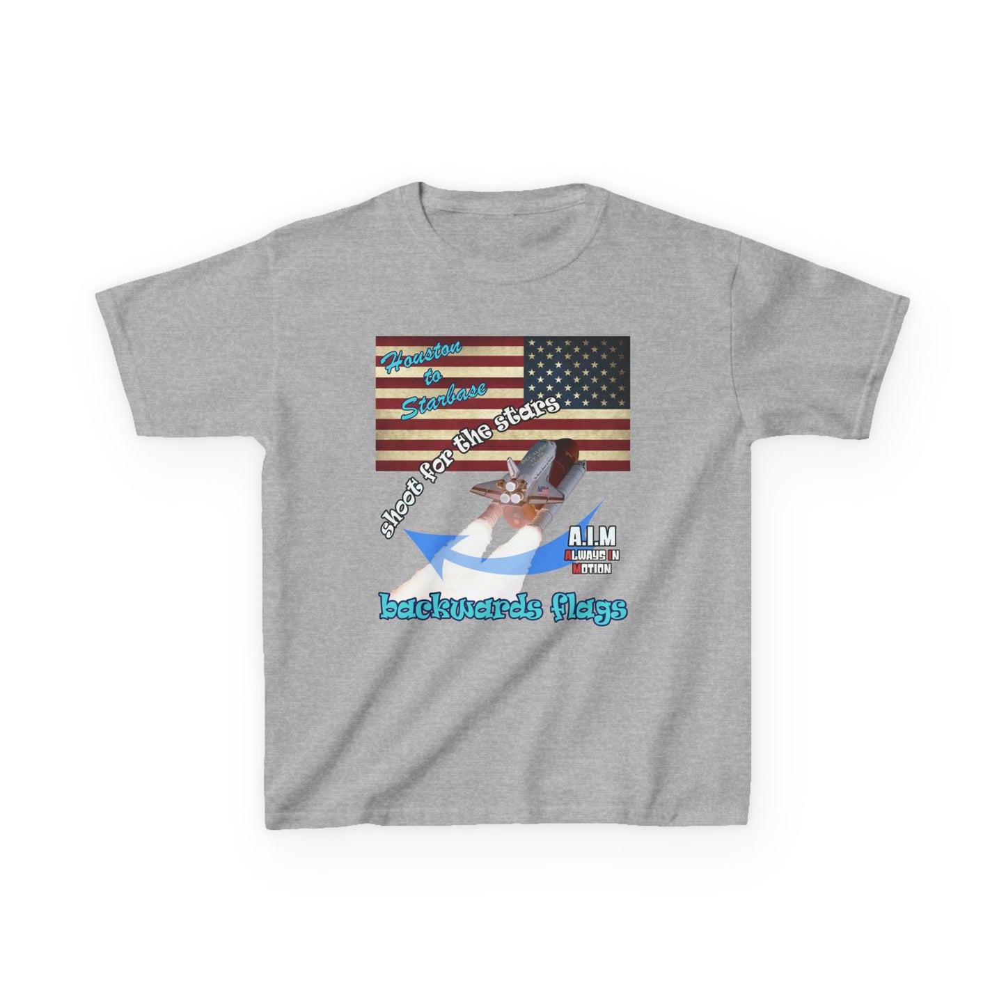 shoot for the stars - Kids Heavy Cotton™ Tee