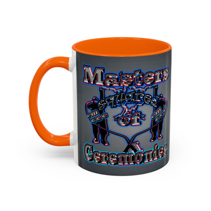 em cee squared - Accent Mug (grey-light grey)