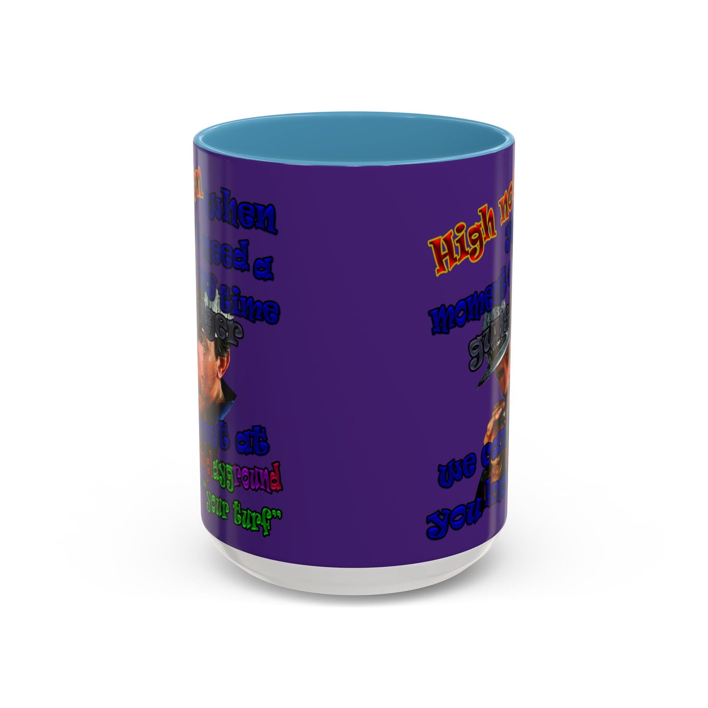 high noon - Accent Mug (purple)