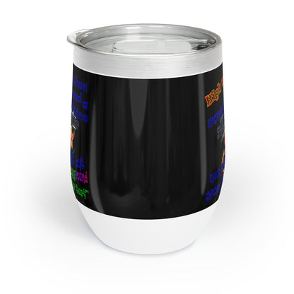 high noon - Chill Wine Tumbler (black)