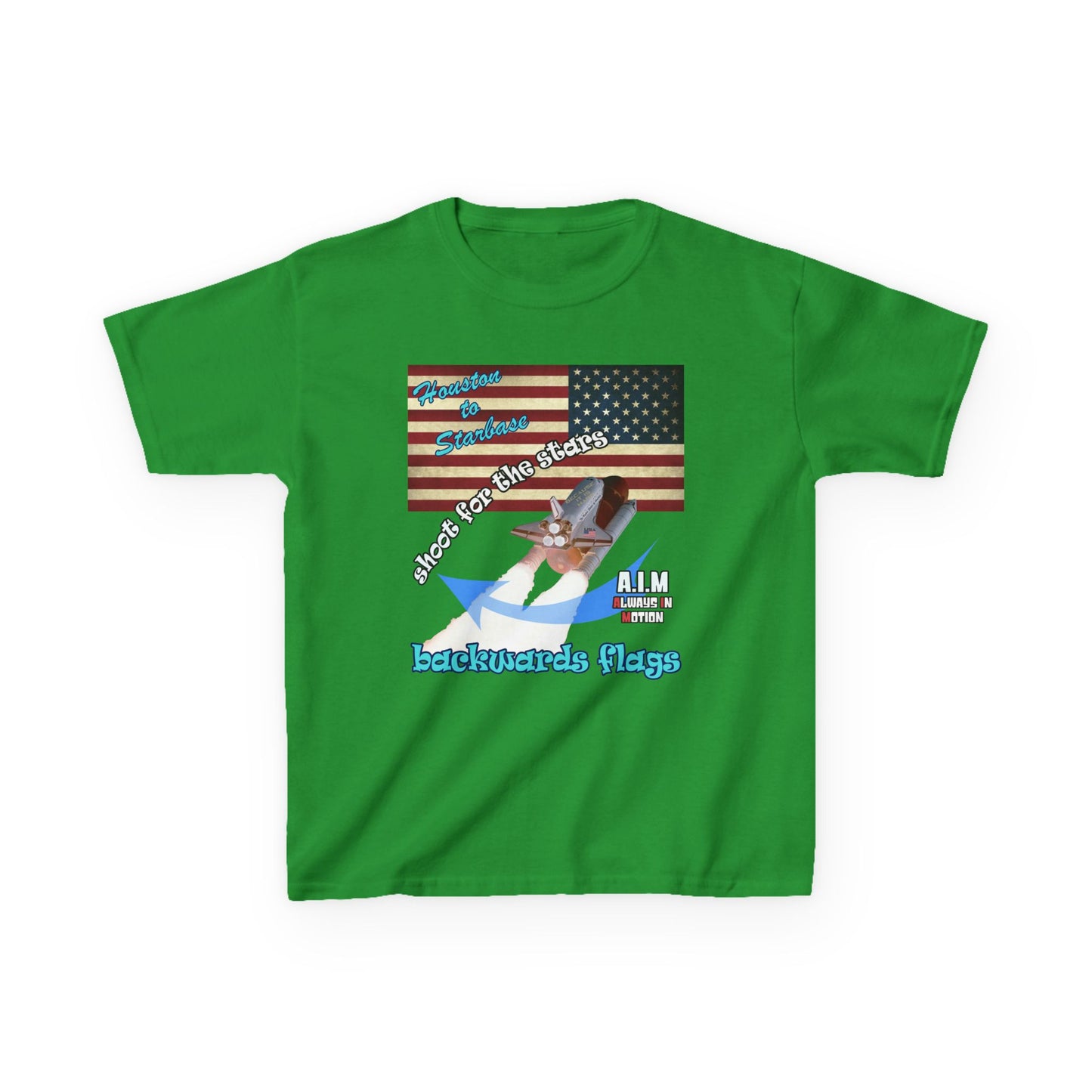 shoot for the stars - Kids Heavy Cotton™ Tee