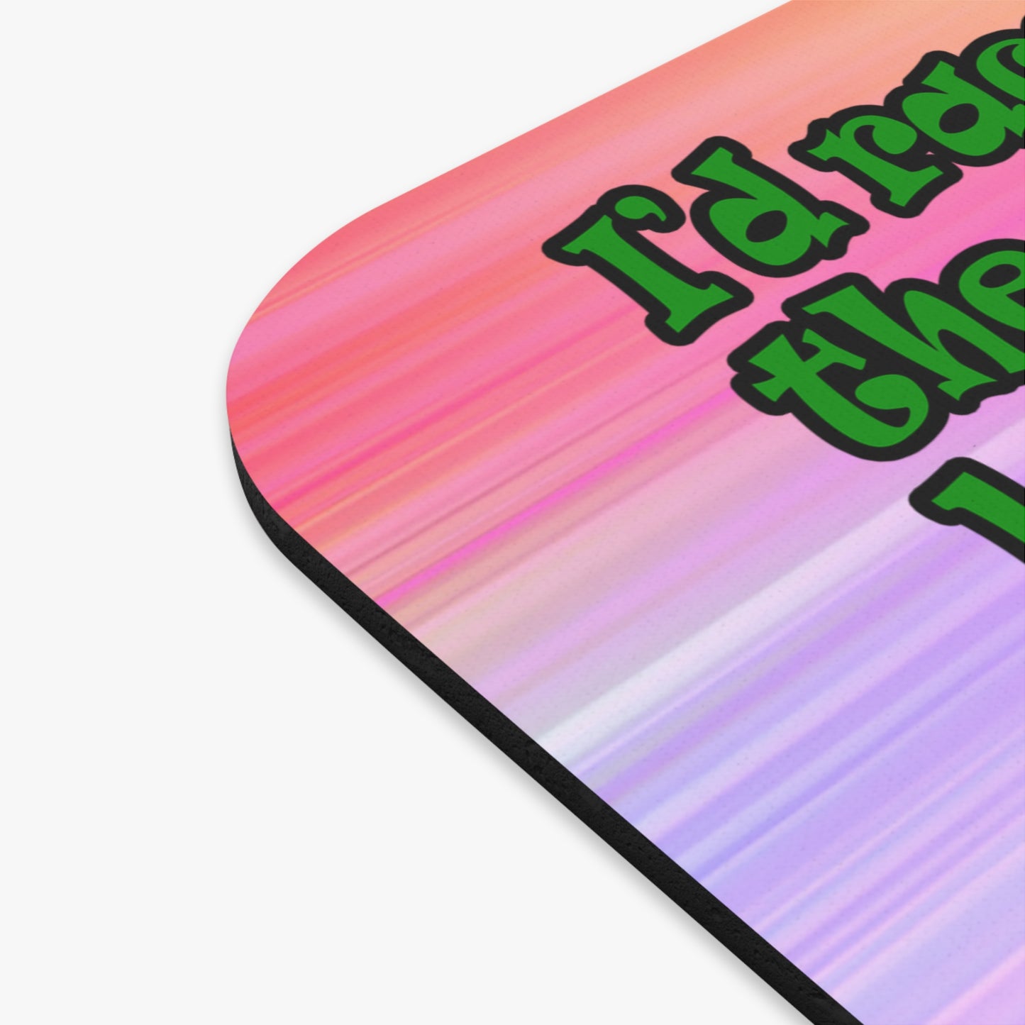 turtle race - Mouse Pad (Rectangle) (color blur)