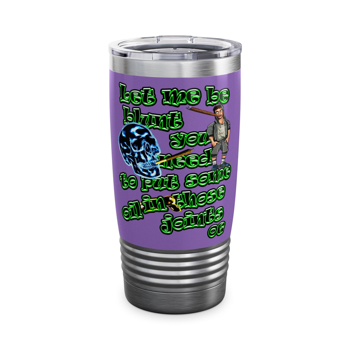 og - Ringneck Tumbler, 20oz (light purple)