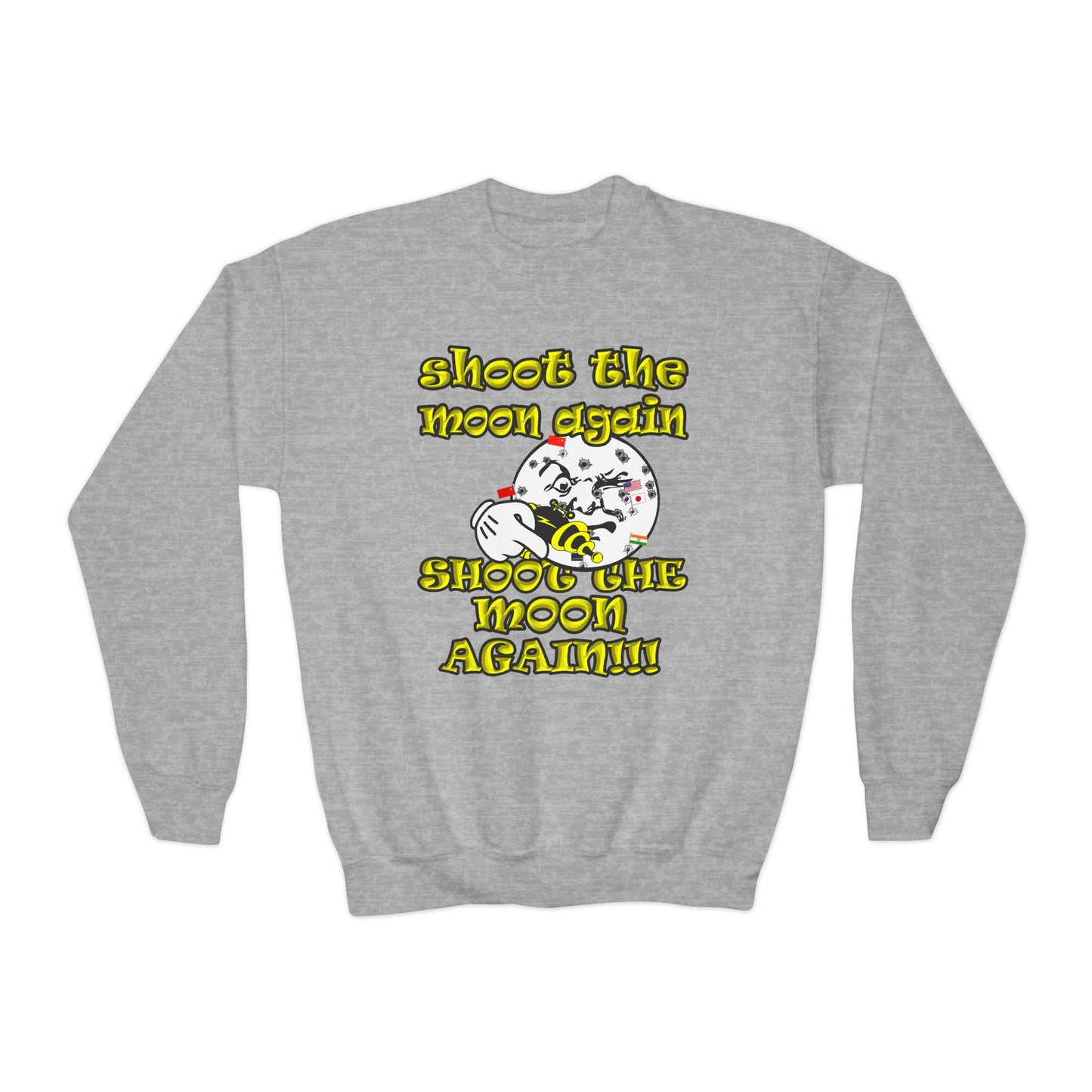 shoot the moon again - Youth Crewneck Sweatshirt