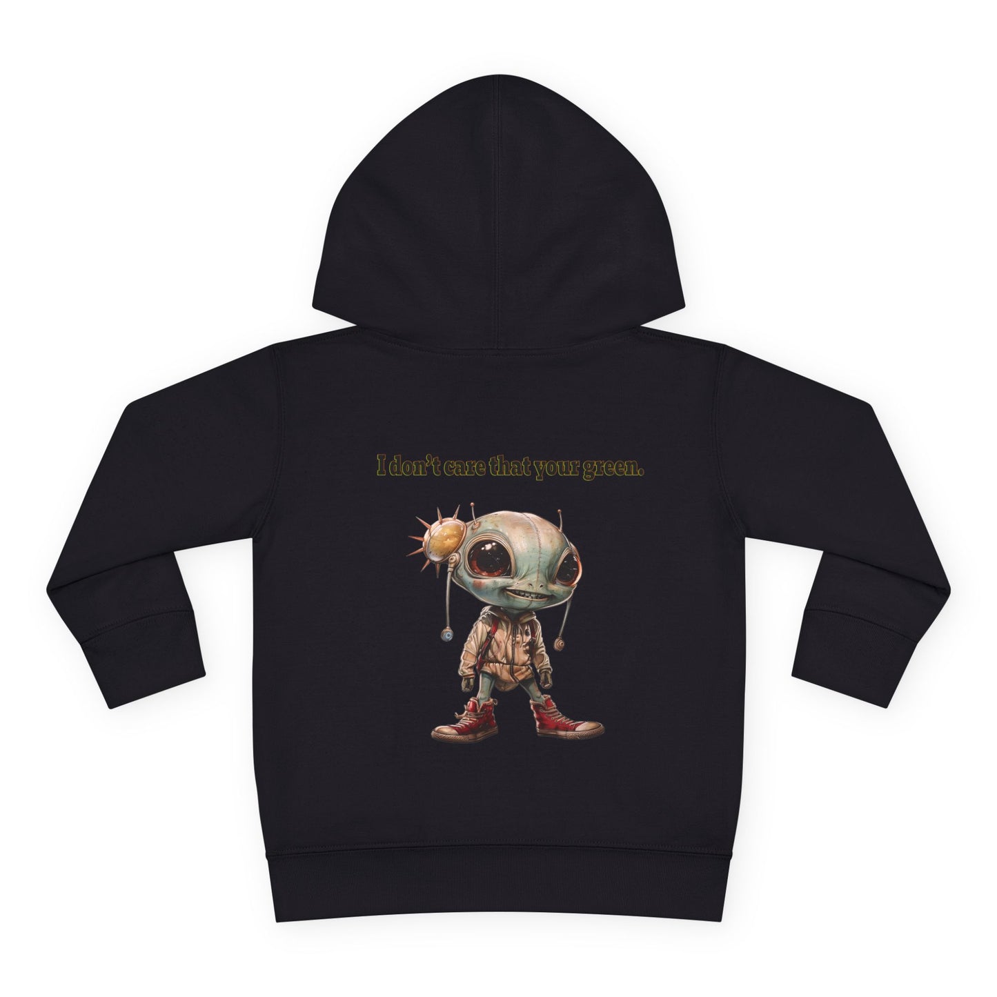 I don't care that your grey - Toddler Pullover Fleece Hoodie