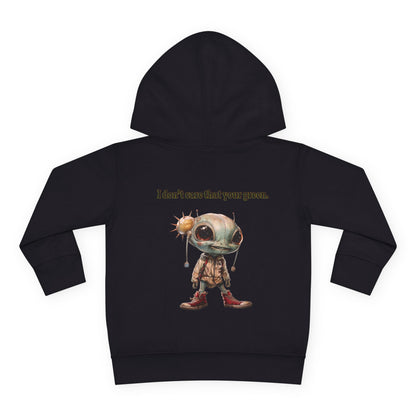 I don't care that your grey - Toddler Pullover Fleece Hoodie