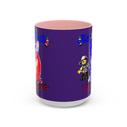 tag that - Accent Mug (purple)