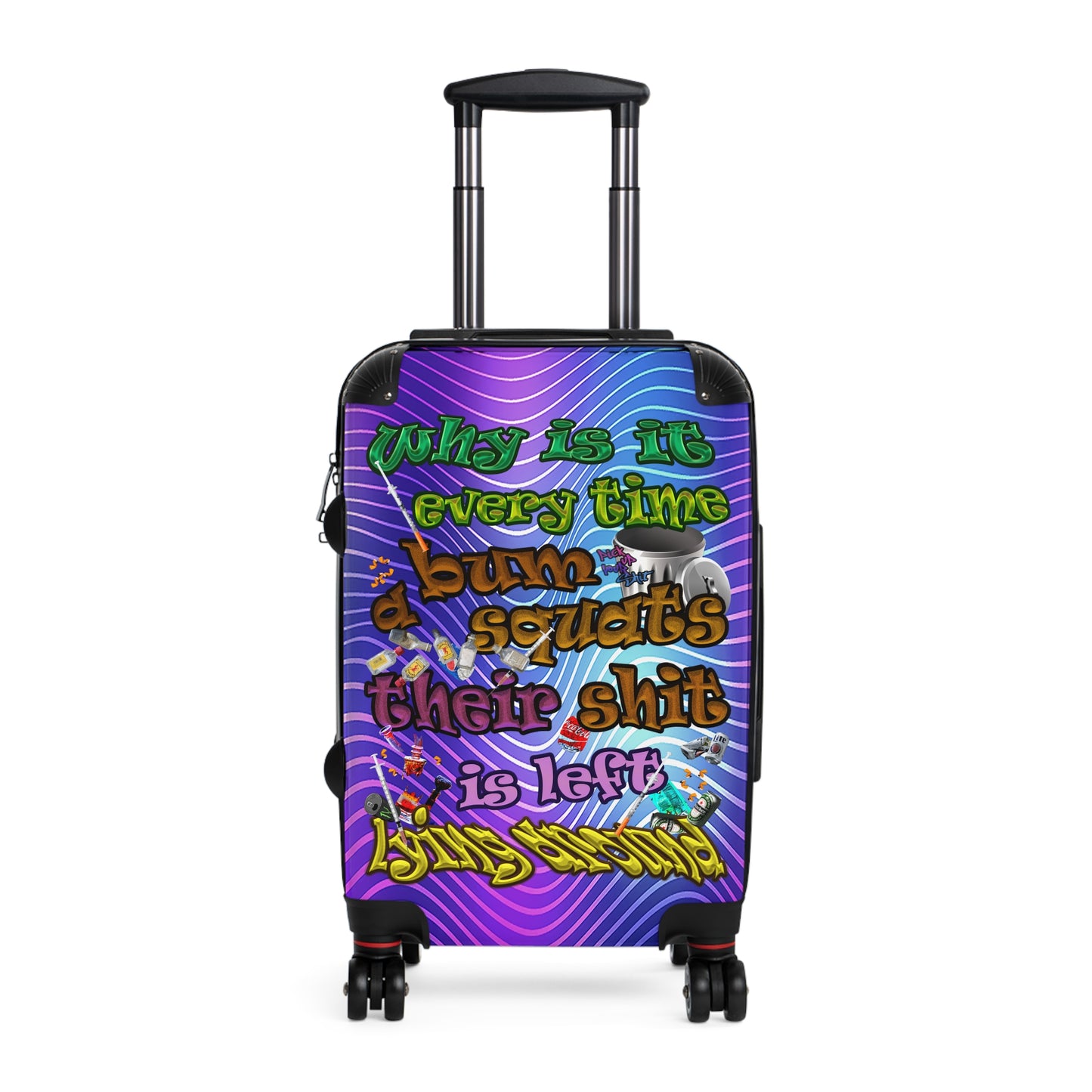 the bum's shit - Suitcase (purple wave)