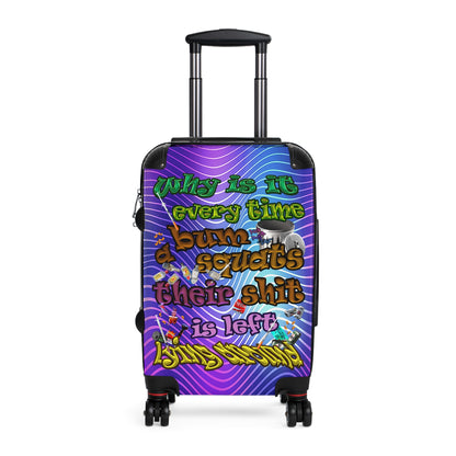 the bum's shit - Suitcase (purple wave)