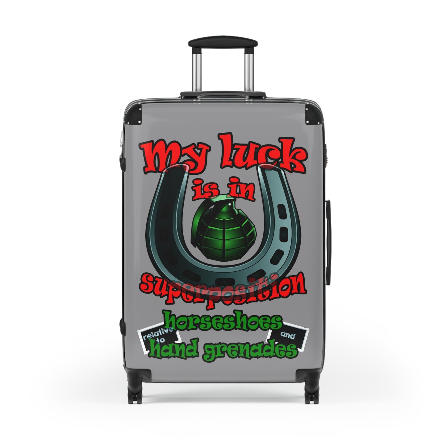 my luck - Suitcase (grey)