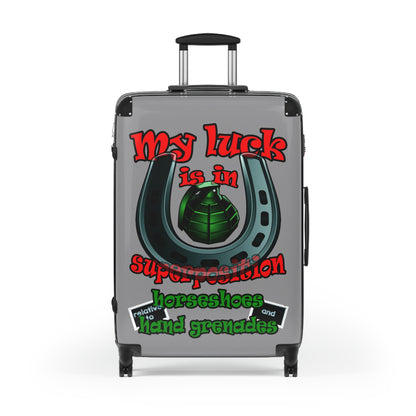 my luck - Suitcase (grey)