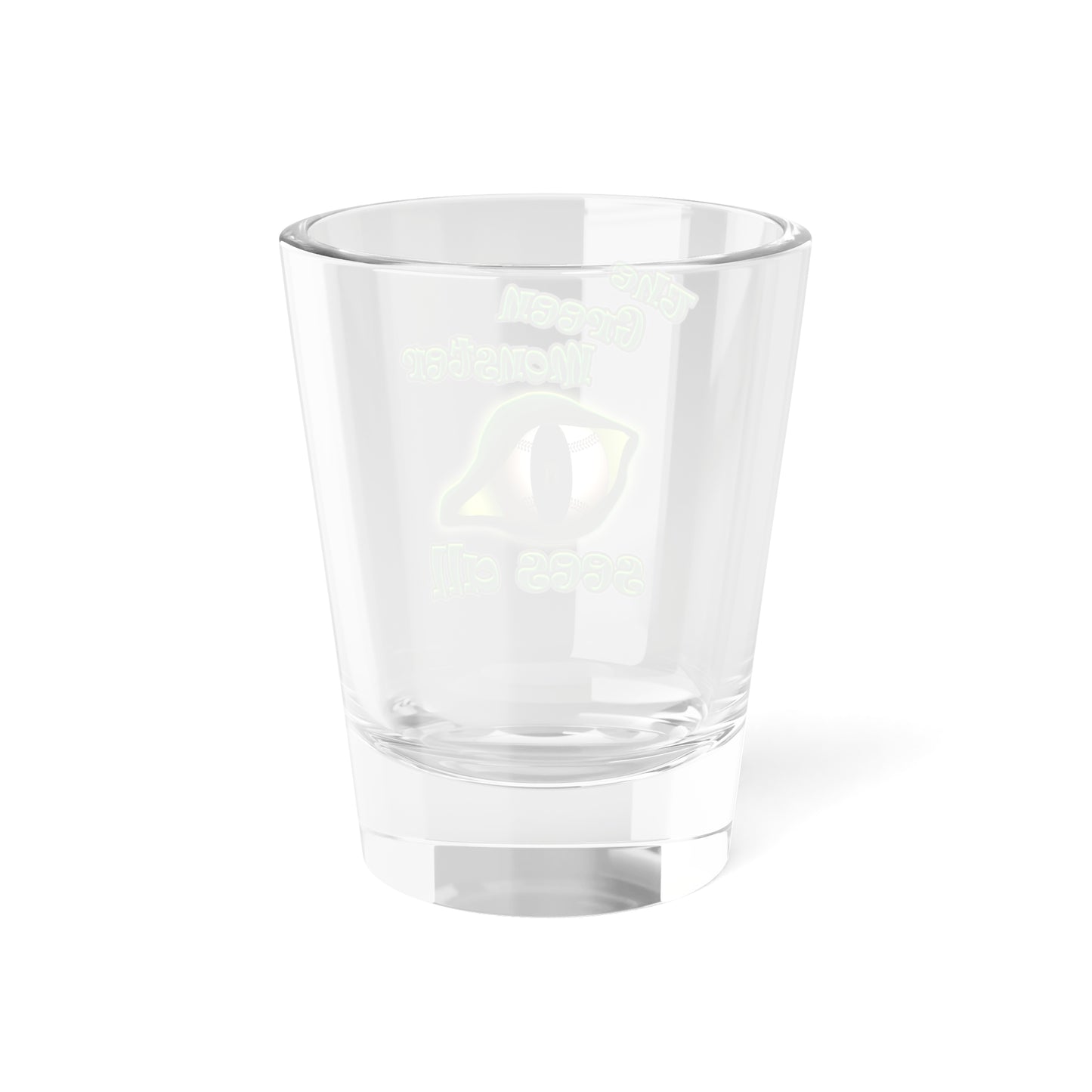 green monster - Shot Glass