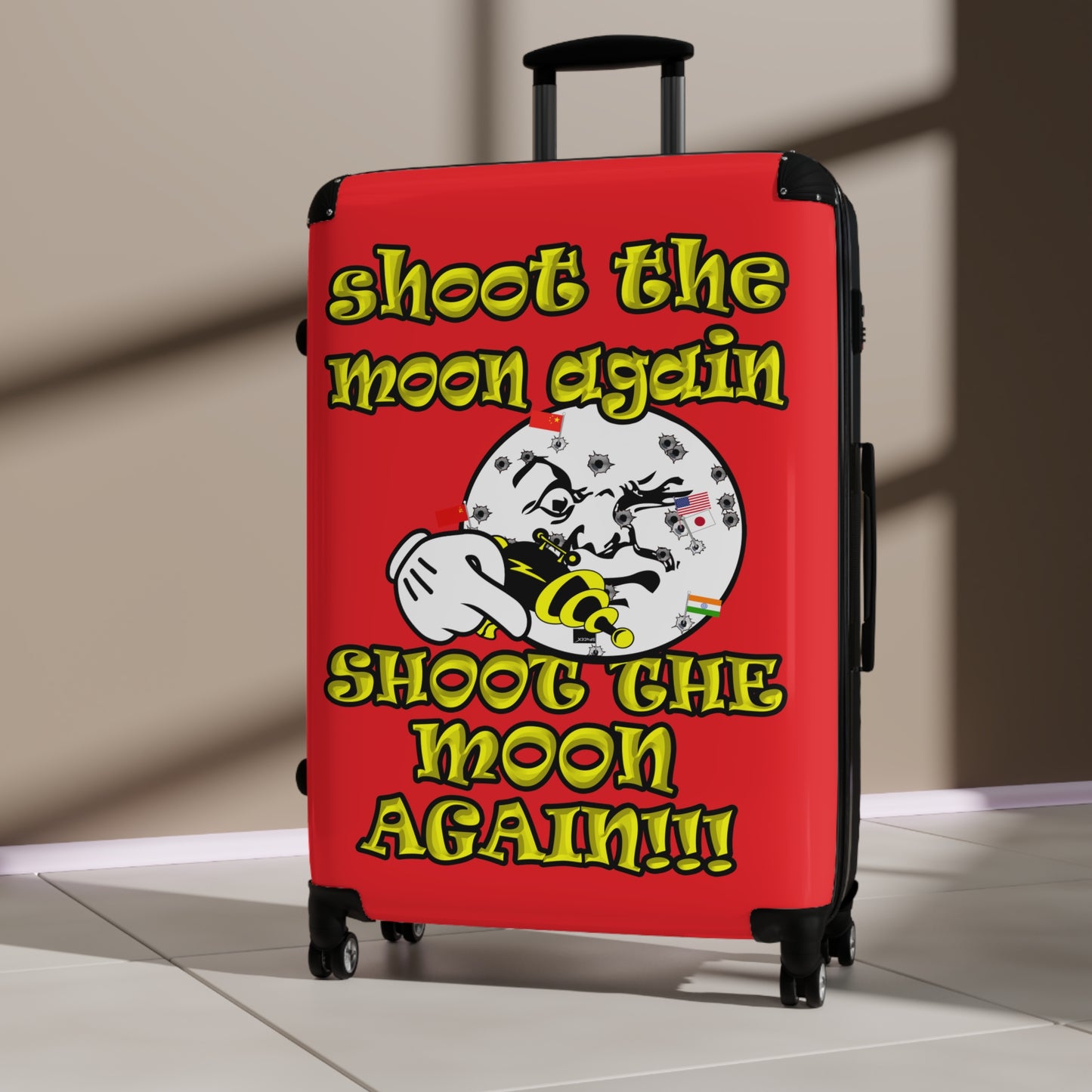 shoot the moon again - Suitcase (red)