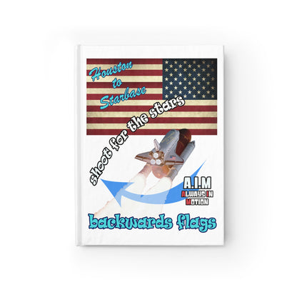 shoot for the stars - journal-blank (white)