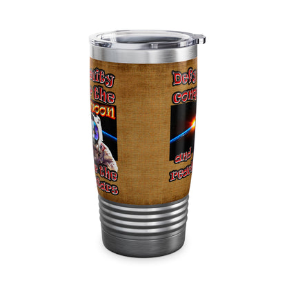 defy conquer reach - Ringneck Tumbler, 20oz (brown papyrus)