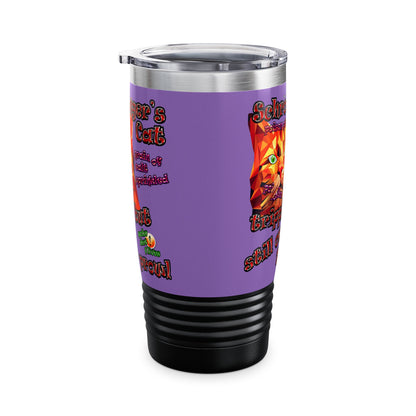 schrodinger's cat - Ringneck Tumbler, 20oz (light purple)