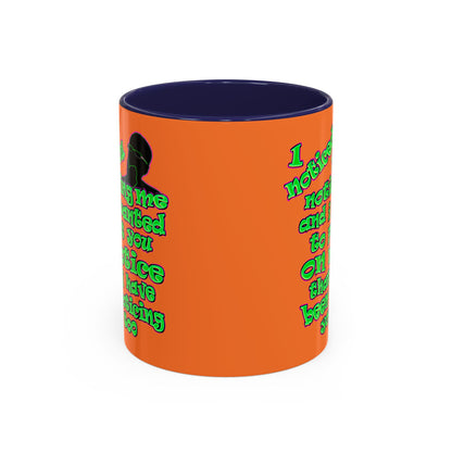 noticed you noticing - Accent Mug (crusta)