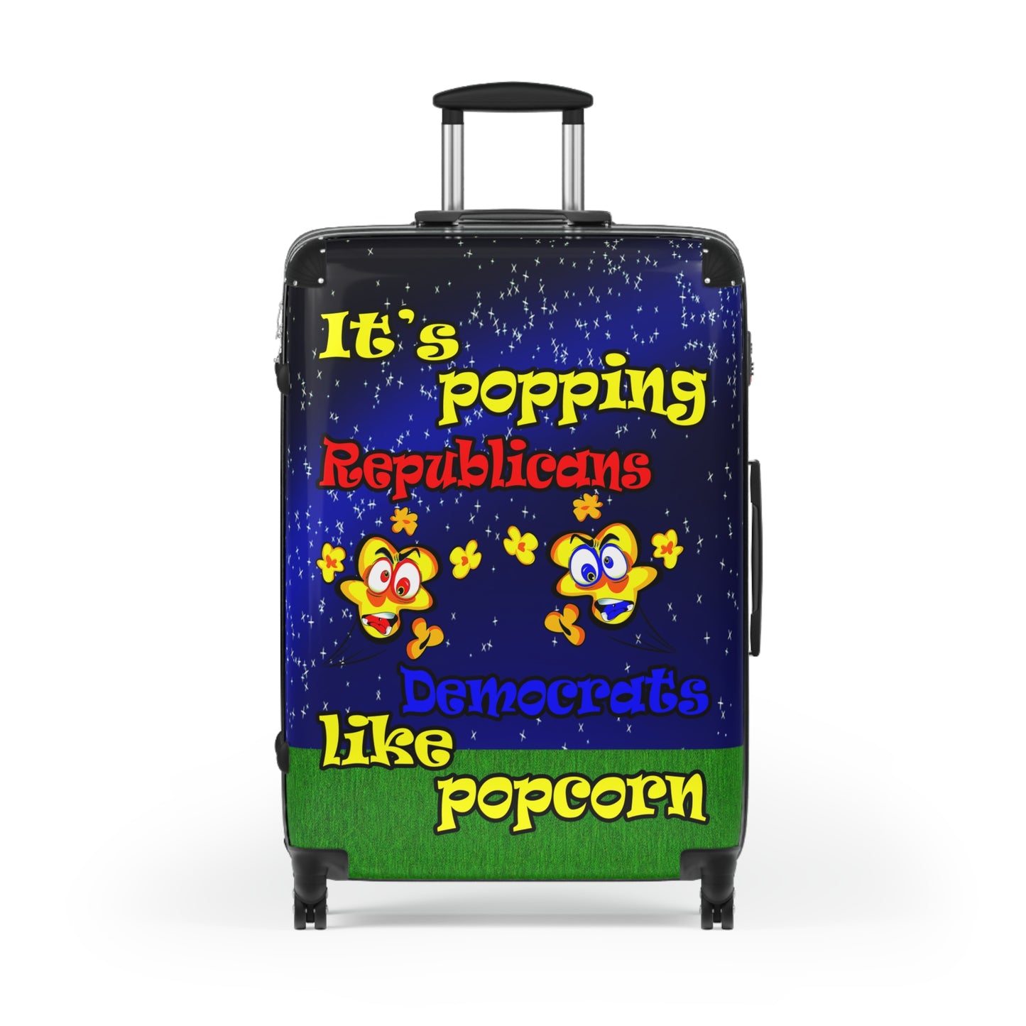 popping like popcorn - Suitcase ('snoops' background)