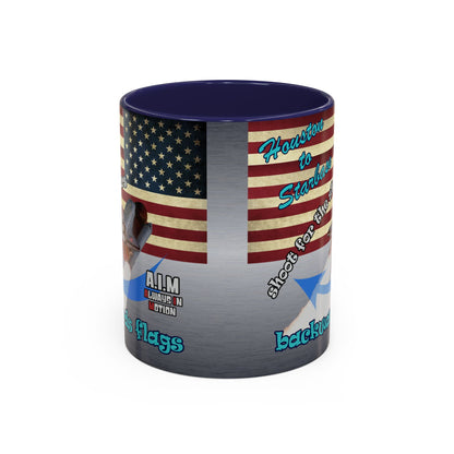 shoot for the stars - Accent Mug (brushed nickel)