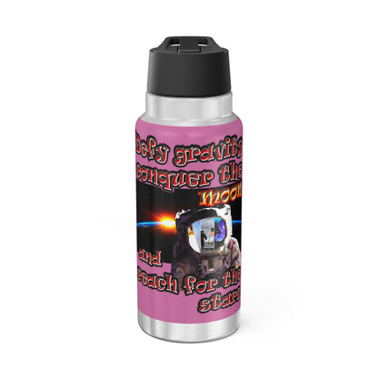 defy conquer reach - Gator Tumbler, 32oz (light pink)