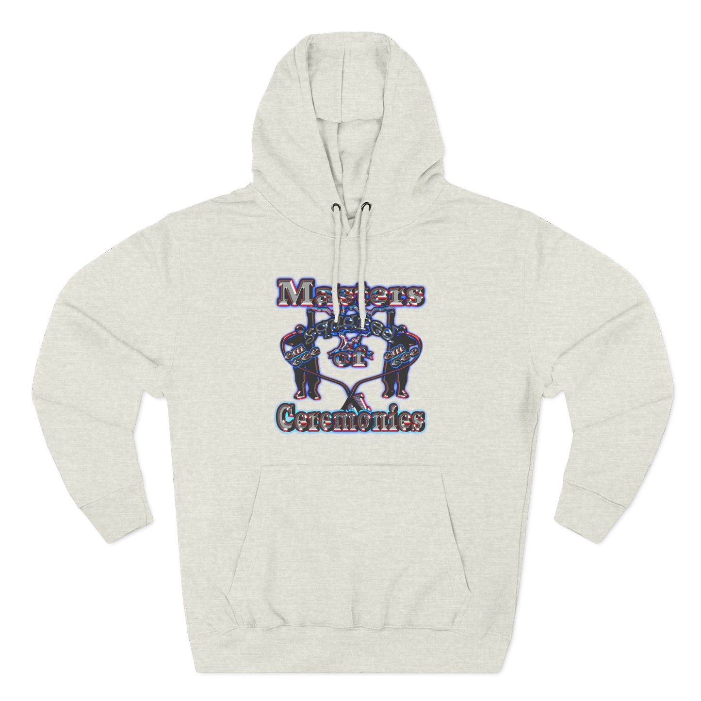 em cee squared - Three-Panel Fleece Hoodie
