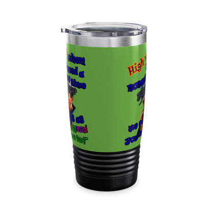 high noon - Ringneck Tumbler, 20oz (green)