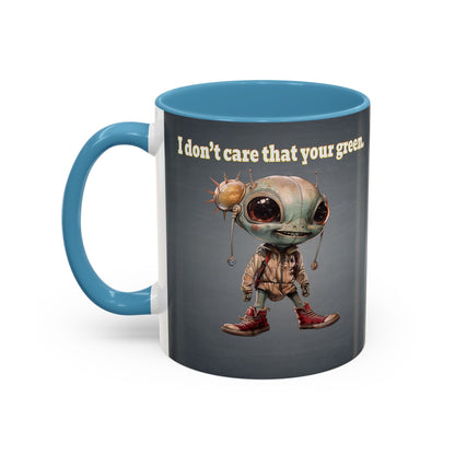 I don't care that your grey - Accent Mug (grey-light grey)