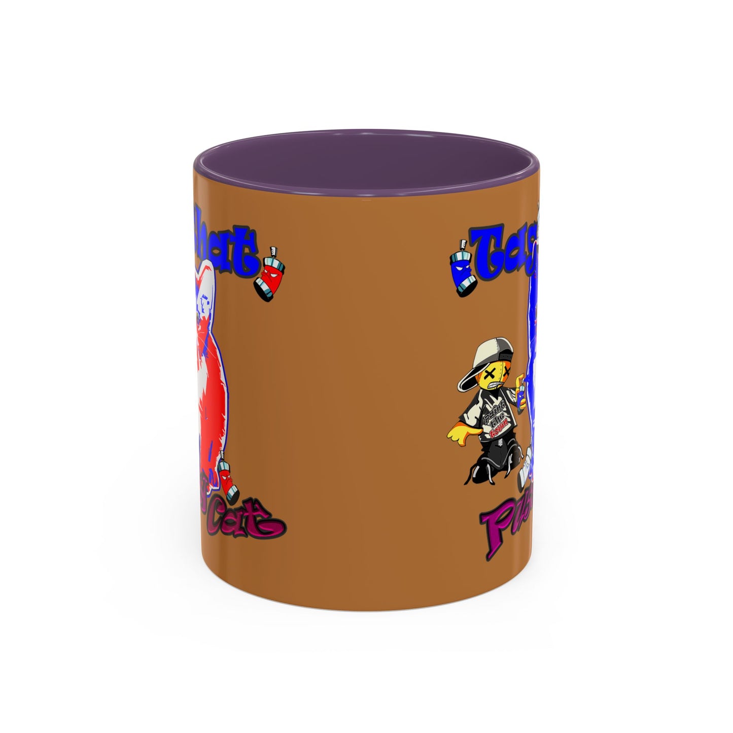 tag that - Accent Mug (light brown)