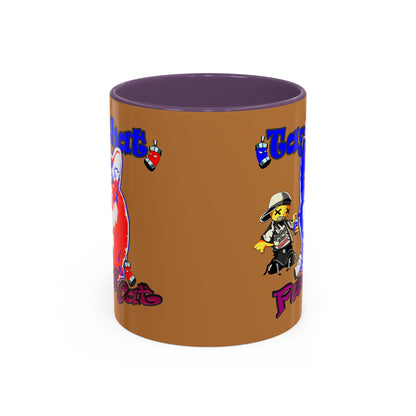 tag that - Accent Mug (light brown)