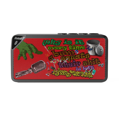 the bum's shit - Jabba Bluetooth Speaker (red)