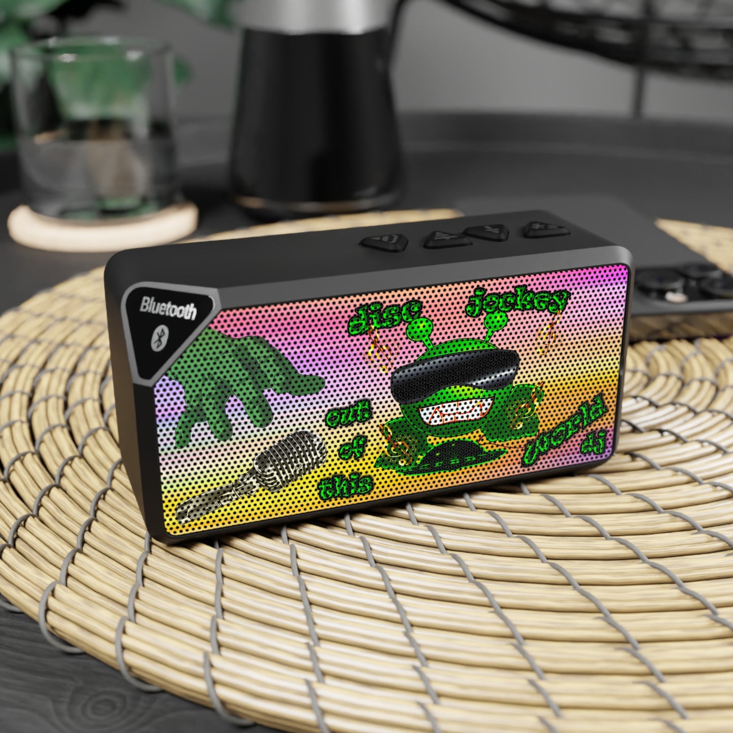 disc jockey - Jabba Bluetooth Speaker (color blur)