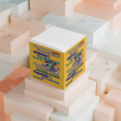 doggystyle - note cube (yellow)