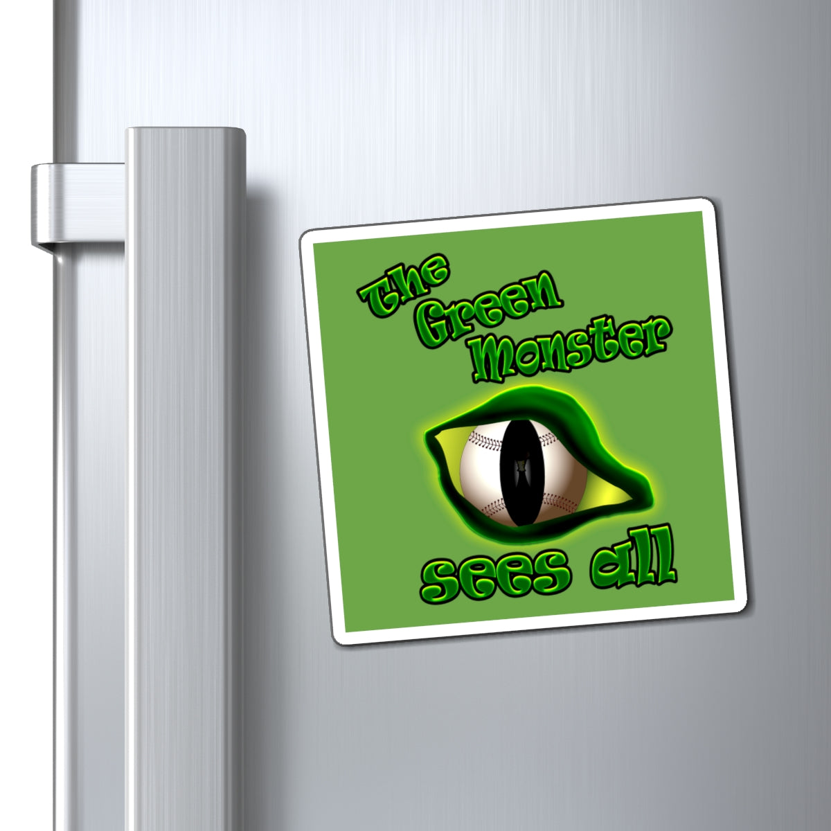 green monster - Magnets - (green)