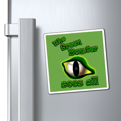 green monster - Magnets - (green)