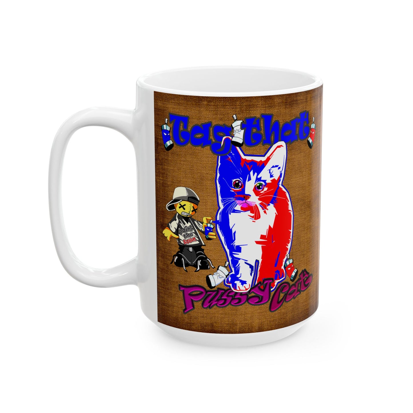 tag that - White Mug (brown papyrus)
