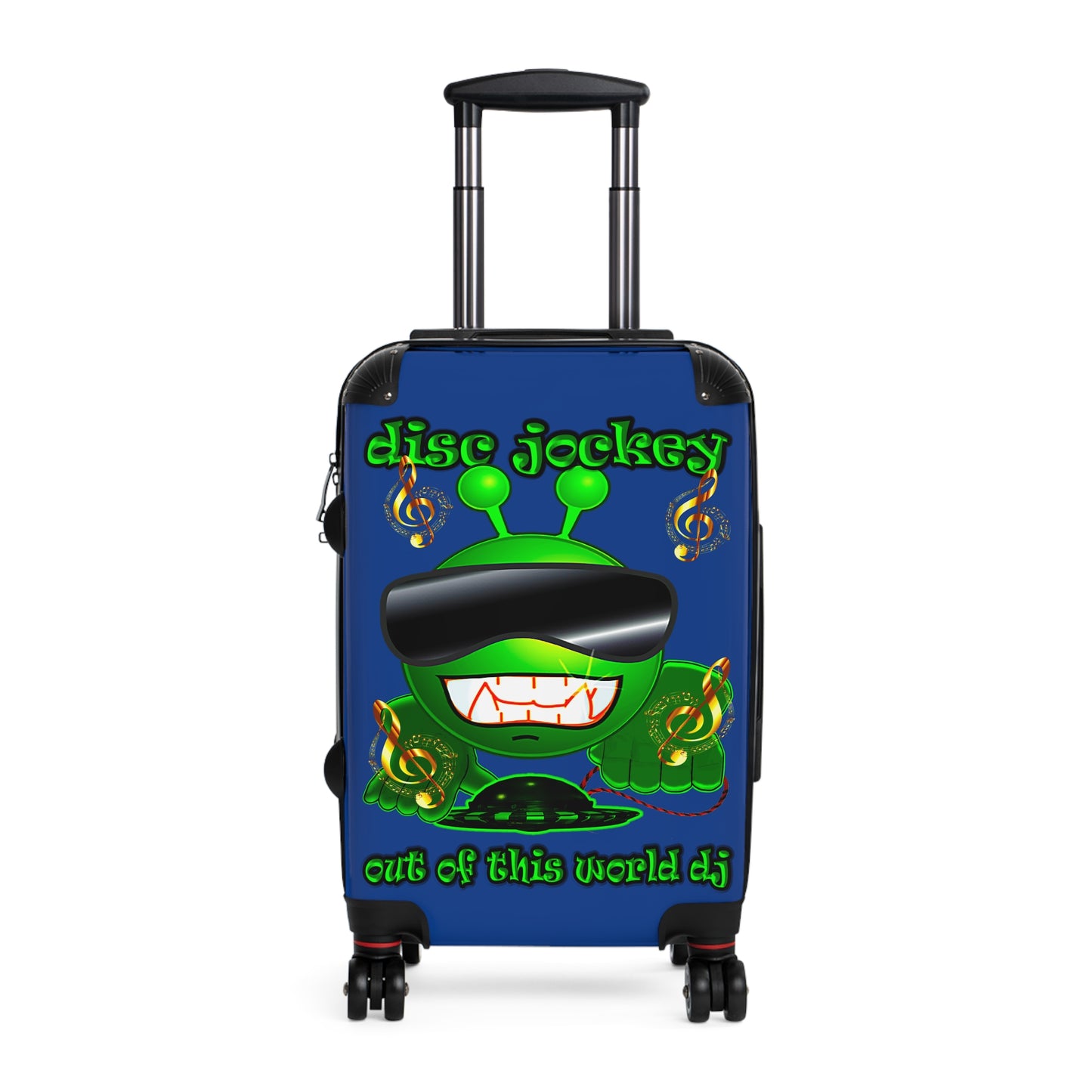 disc jockey - Suitcase (dark blue)