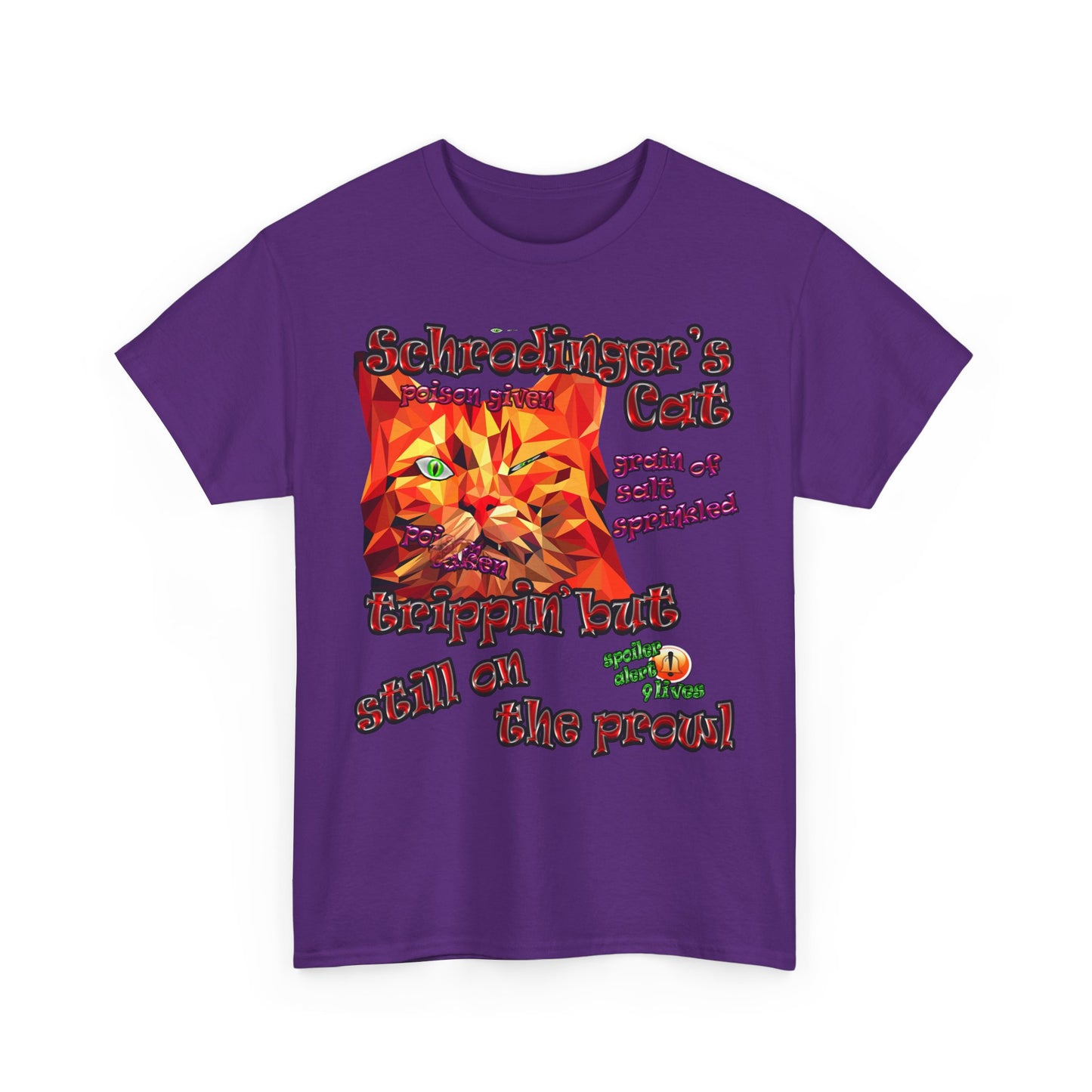 schrodinger's cat - Unisex Heavy Cotton Tee