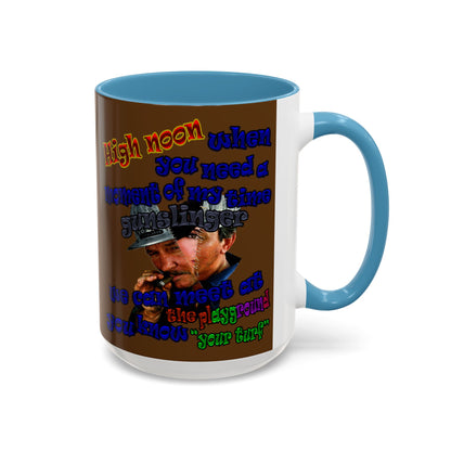 high noon - Accent Mug (brown)
