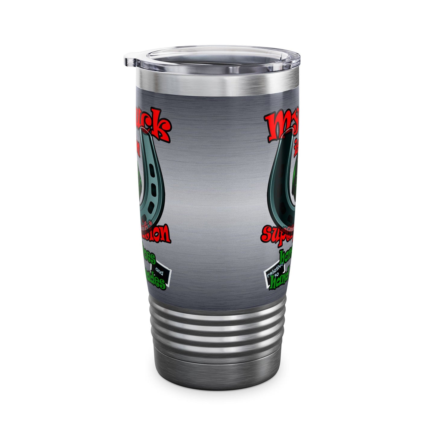 my luck - Ringneck Tumbler, 20oz (brushed nickel)