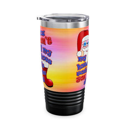 santa's shoes - Ringneck Tumbler, 20oz (color blur)