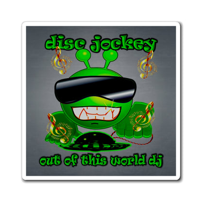disc jockey - Magnets - (grey-light grey)
