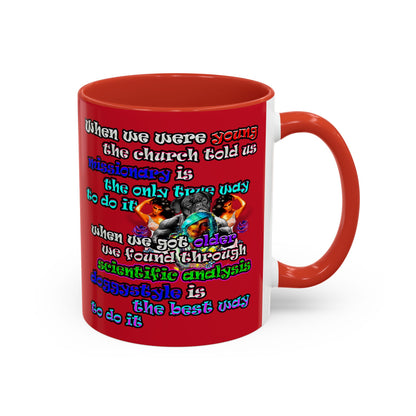 doggystyle - Accent Mug (dark red)