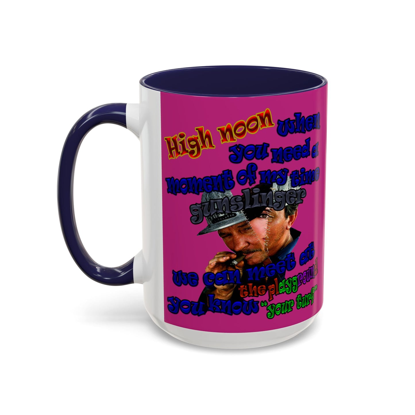 high noon - Accent Mug (pink)