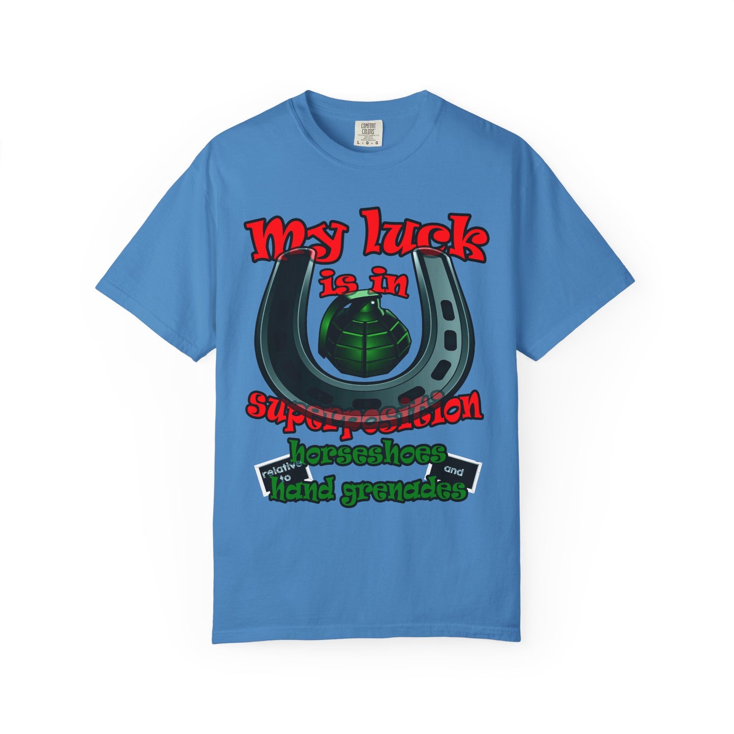 my luck - Unisex Garment-Dyed T-shirt