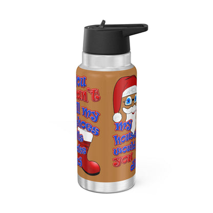 santa's shoes - Gator Tumbler, 32oz (light brown)