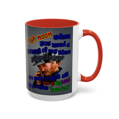 high noon - Accent Mug (grey-light grey)