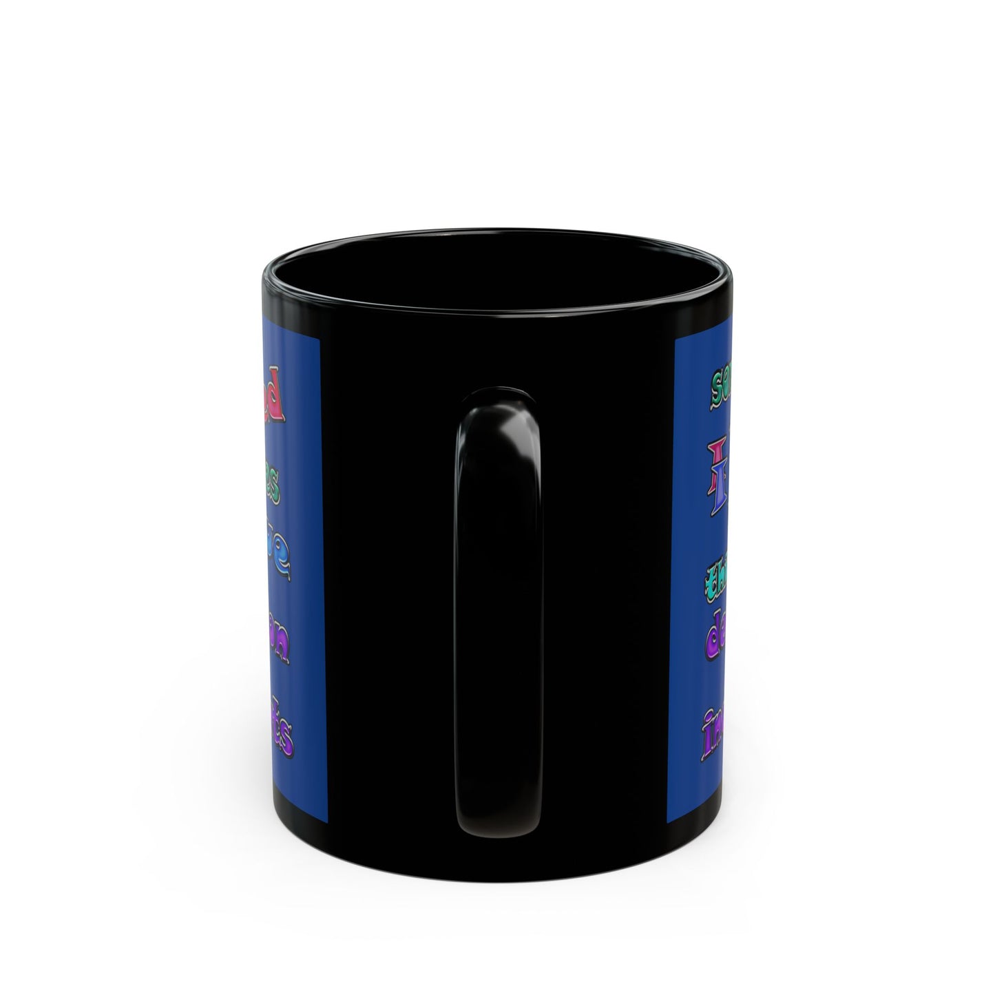 declaration of the independents - Black Mug (dark blue)